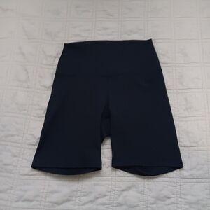 90 Degree By Reflex Black Biker Shorts